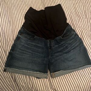 LOFT Maternity Jean Shorts-6M